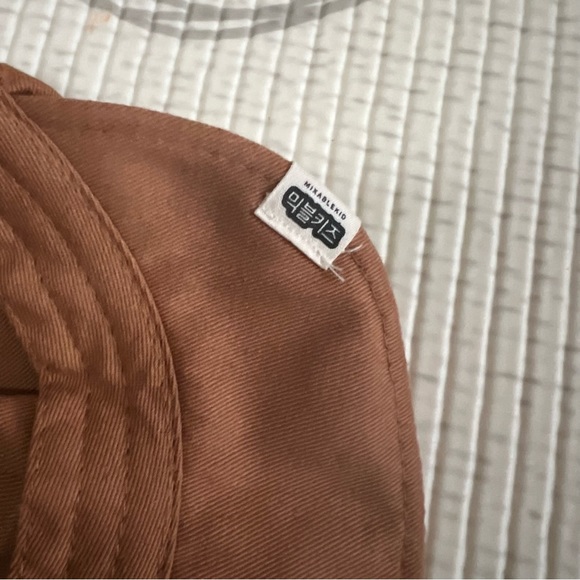 Camel brown cap for baby - Picture 3 of 7